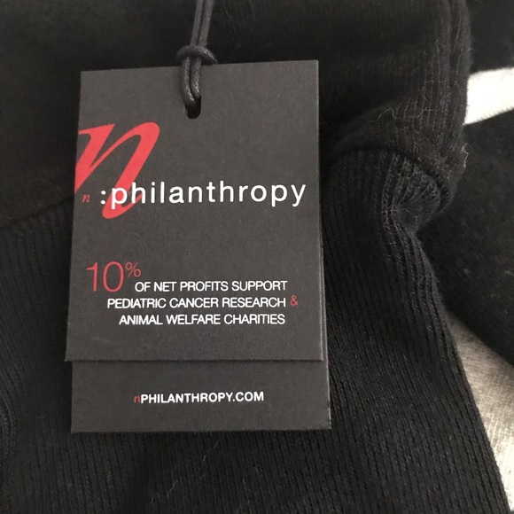 n:Philanthropy Selvedge Black Jumpsuit NWT - Picture 7 of 7